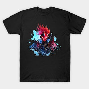 solo leveling mecha igris red armor T-Shirt